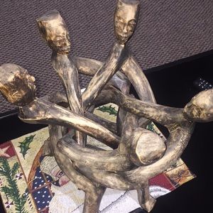 African art center piece.